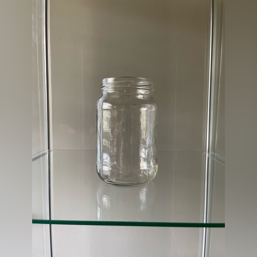 Clear Glass Jar